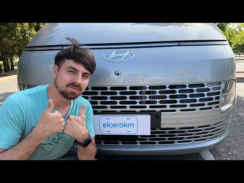 Me enamoré de la Hyundai Staria